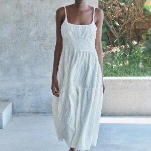 White Zara Maxi Dress